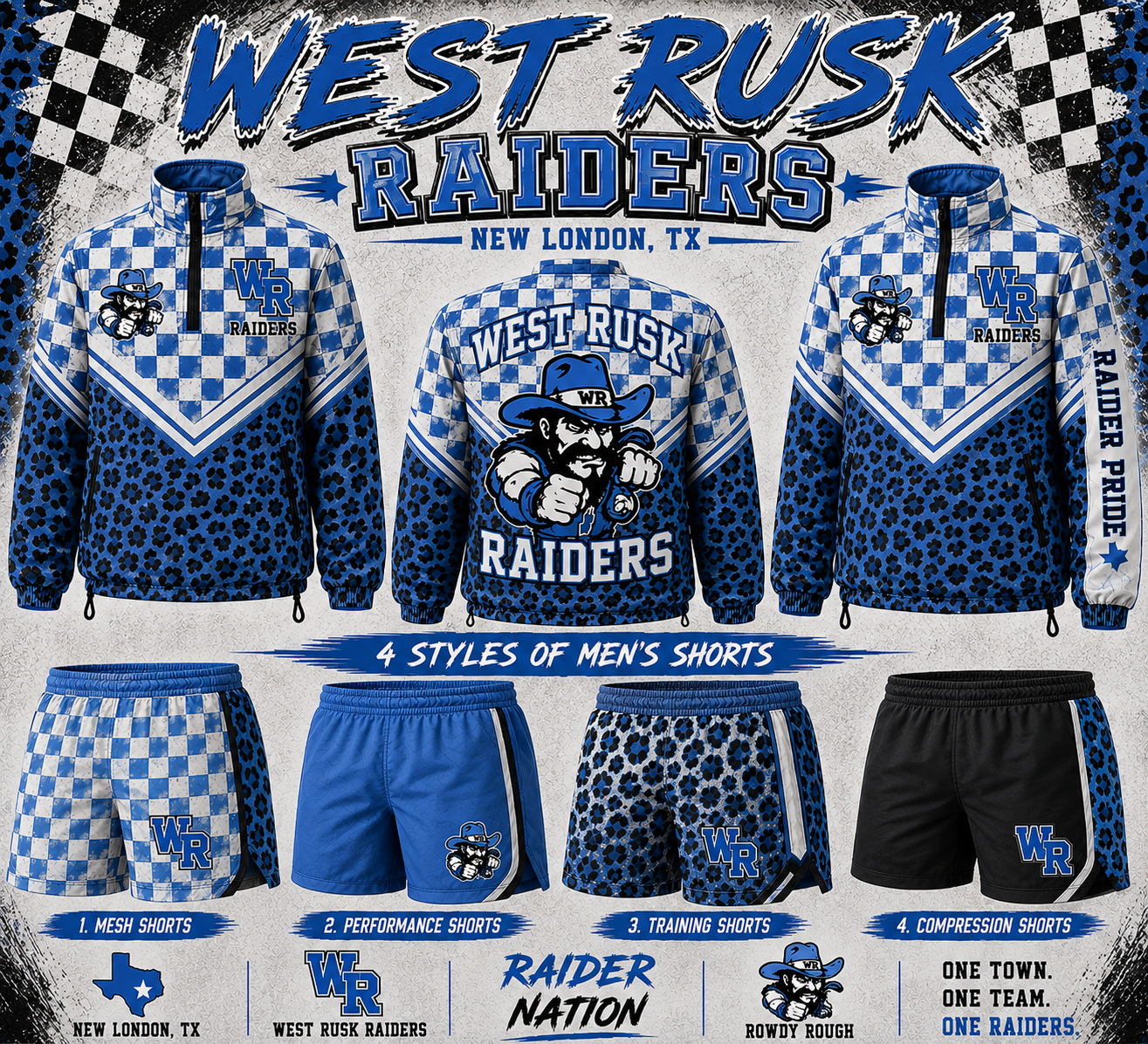 West Rusk Wind Breakers (sets) TAKING PRE ORDERS!!