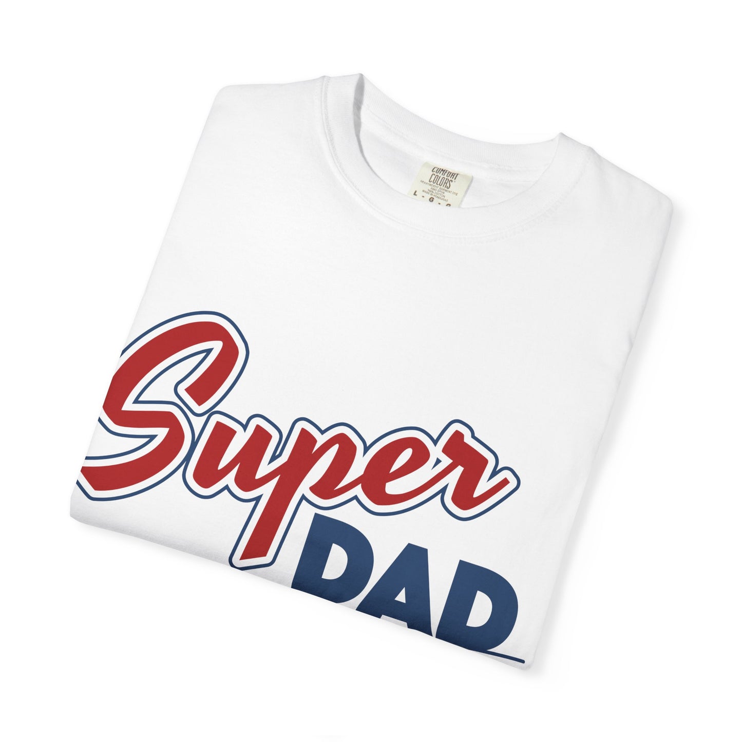 Super Dad T-Shirt — Retro Script Fathers Day Gift