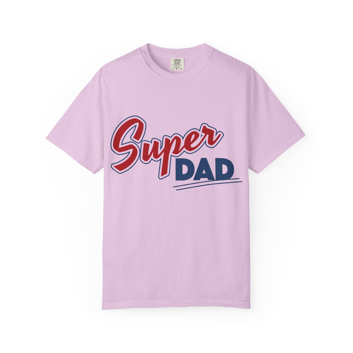 Super Dad T-Shirt — Retro Script Fathers Day Gift