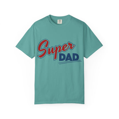 Super Dad T-Shirt — Retro Script Fathers Day Gift