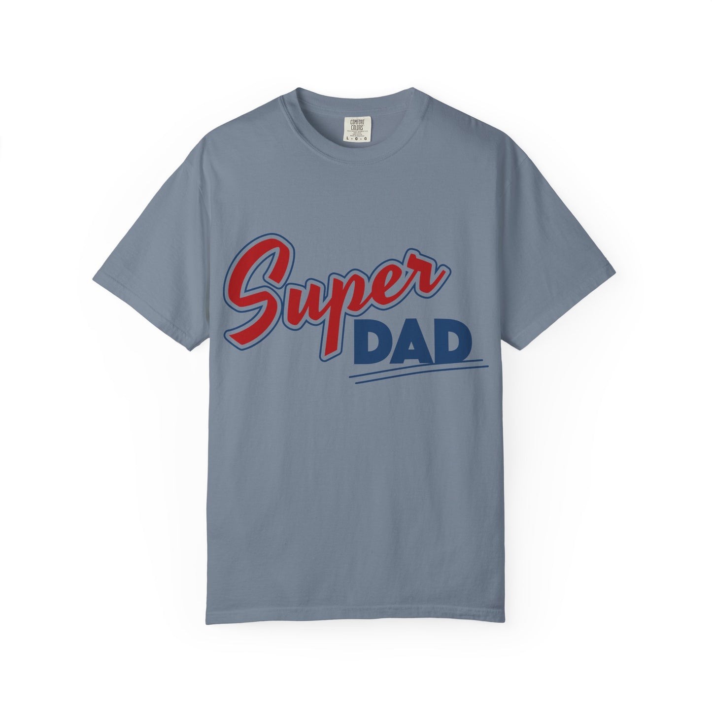 Super Dad T-Shirt — Retro Script Fathers Day Gift