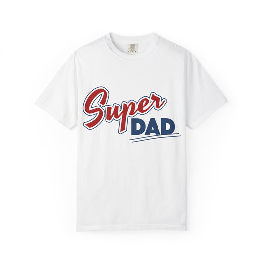 Super Dad T-Shirt — Retro Script Fathers Day Gift