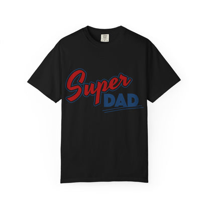 Super Dad T-Shirt — Retro Script Fathers Day Gift