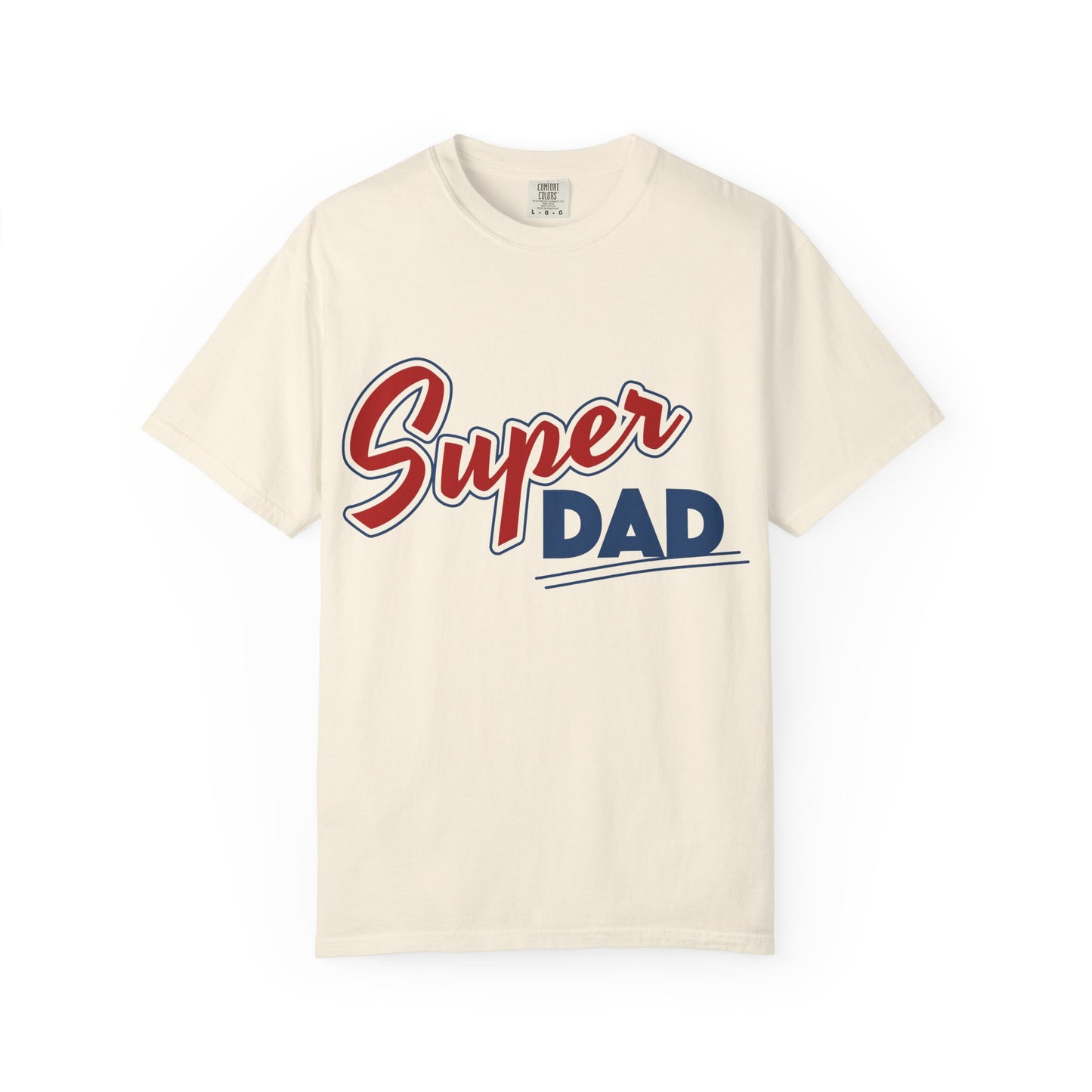 Super Dad T-Shirt — Retro Script Fathers Day Gift