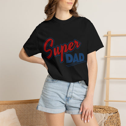 Super Dad T-Shirt — Retro Script Fathers Day Gift