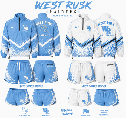 West Rusk Wind Breakers (sets)     TAKING PRE ORDERS!!